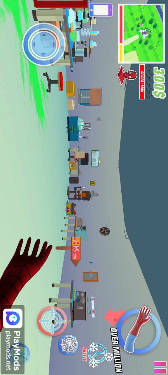 沙雕模拟器开放世界沙盒(蜘蛛侠模组)<span>(new mod)</span> screenshot image 1_Popularmodapk.com