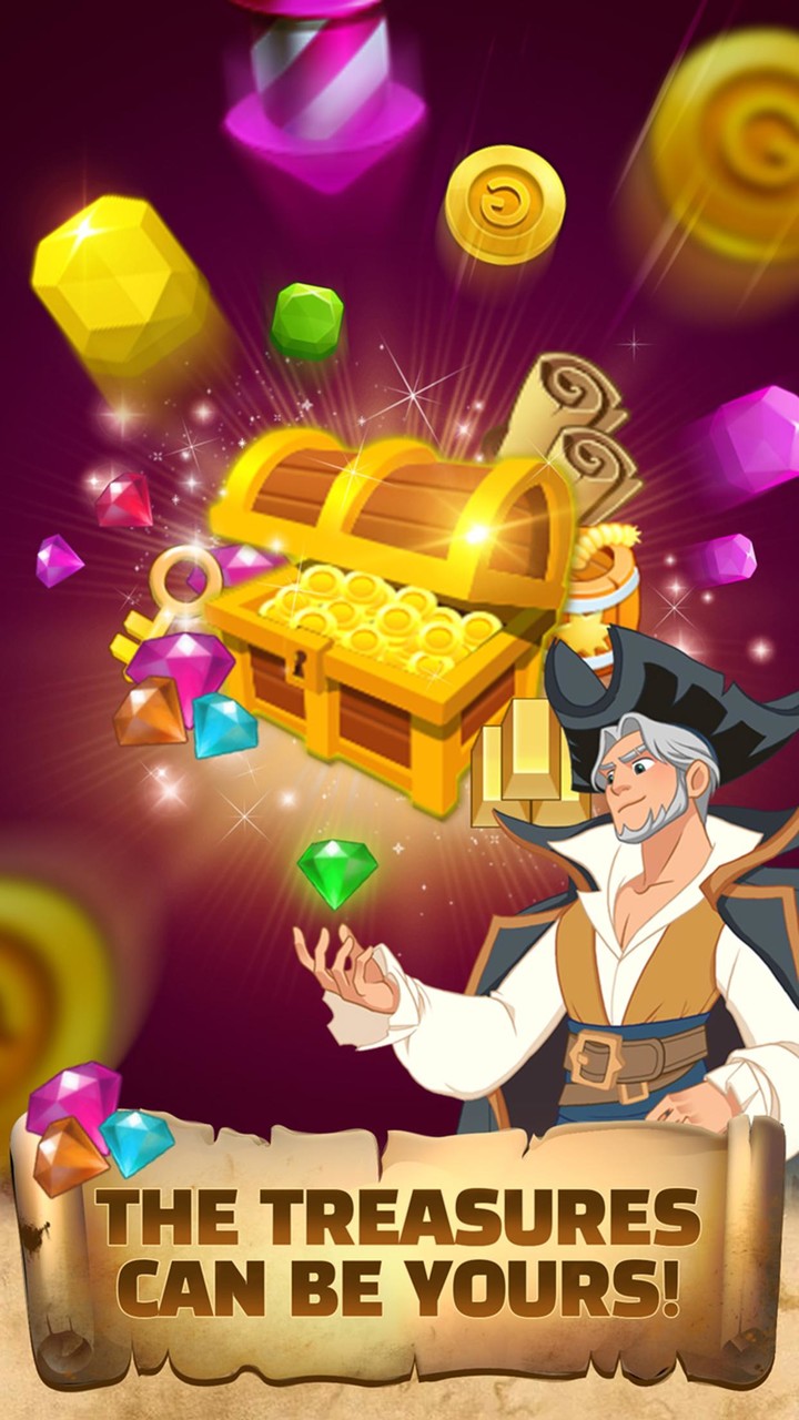 Treasure Island Match 3 screenshot image 5_Popularmodapk.com