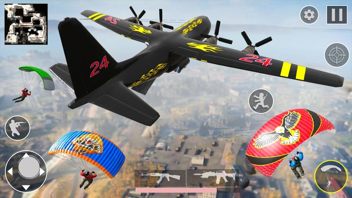 Fire Game: Gun Games 3D Battle screenshot image 1_Popularmodapk.com