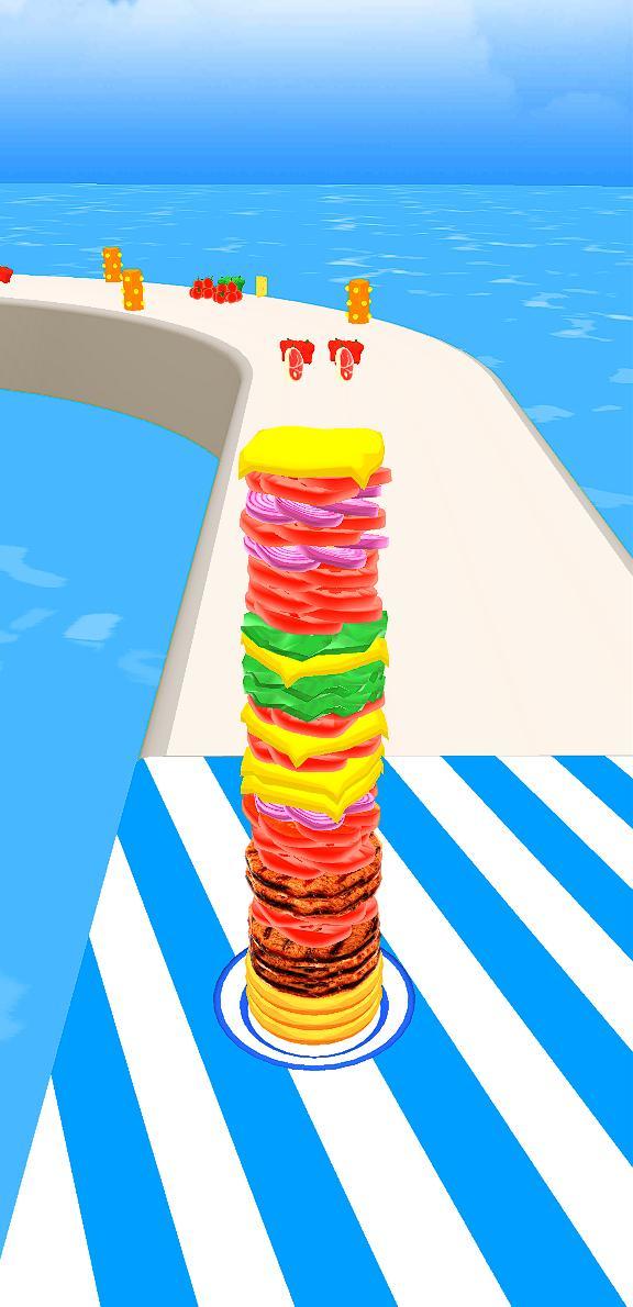 Burger Run screenshot image 3_Popularmodapk.com