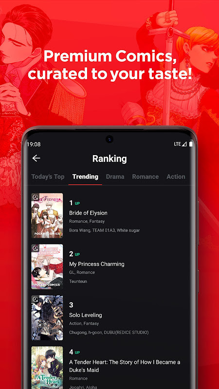 POCKET COMICS: Premium Webtoon screenshot image 12_Popularmodapk.com