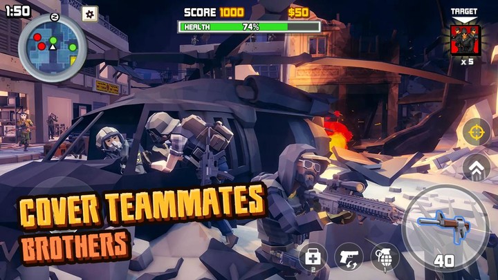 Gun Fury: Shooting Games 3D screenshot image 5_Popularmodapk.com