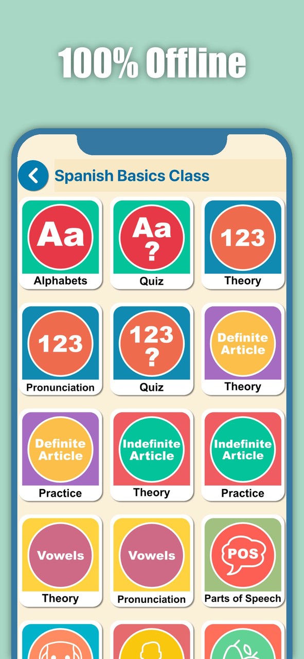 Learn Spanish for Beginners screenshot image 2_Popularmodapk.com