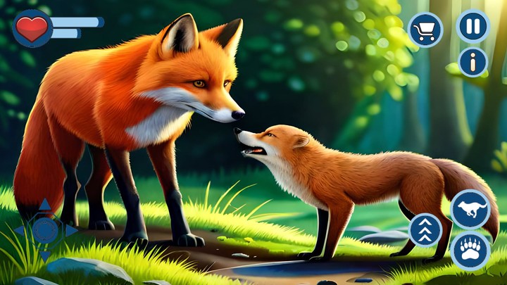 Fox Simulator Animal Hunt Game screenshot image 3_Popularmodapk.com