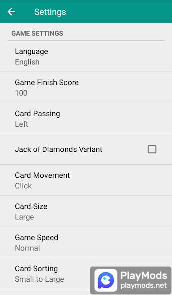 Hearts<span>(No Ads)</span> screenshot image 4_Popularmodapk.com