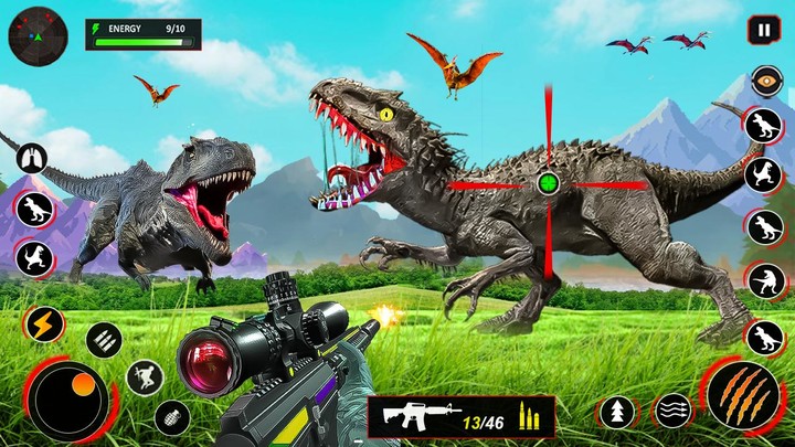 Dino Hunter Game: animal hunt screenshot image 1_Popularmodapk.com