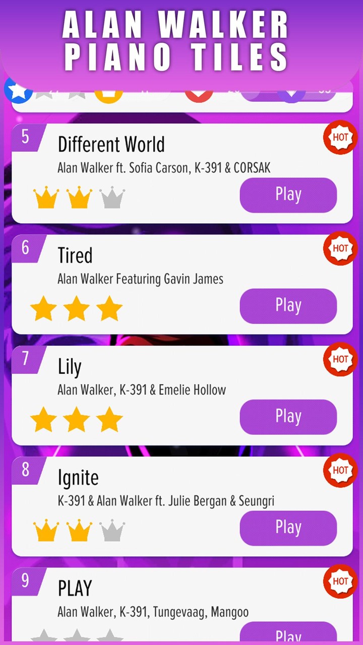 Piano Tiles: Alan Walker EDM screenshot image 7_Popularmodapk.com