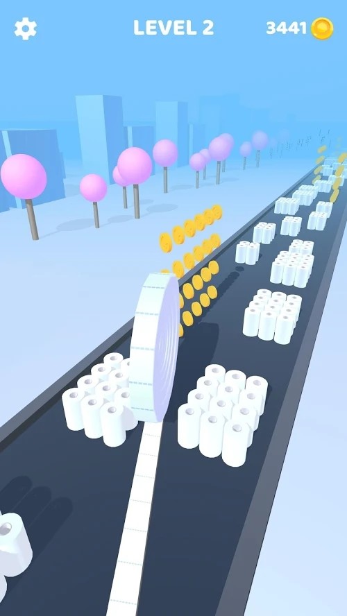 Paper Line - Toilet paper game9(Unlimited Money) screenshot image 5_Popularmodapk.com