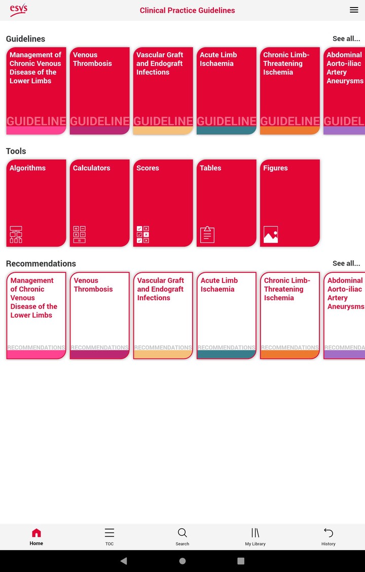 ESVS Clinical Guidelines screenshot image 6_Popularmodapk.com