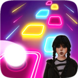 Wednesday Adams Piano hop game5.4.5_Popularmodapk.com