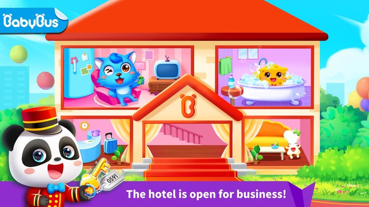 Little Panda Hotel Manager screenshot image 1_Popularmodapk.com