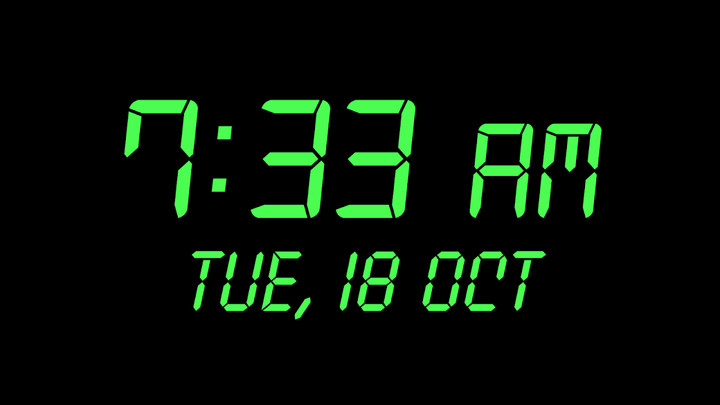 Digital Clock : Bed/Desk Clock screenshot image 7_Popularmodapk.com