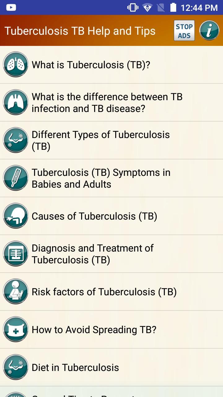 Tuberculosis TB Help & Diet screenshot image 6_Popularmodapk.com