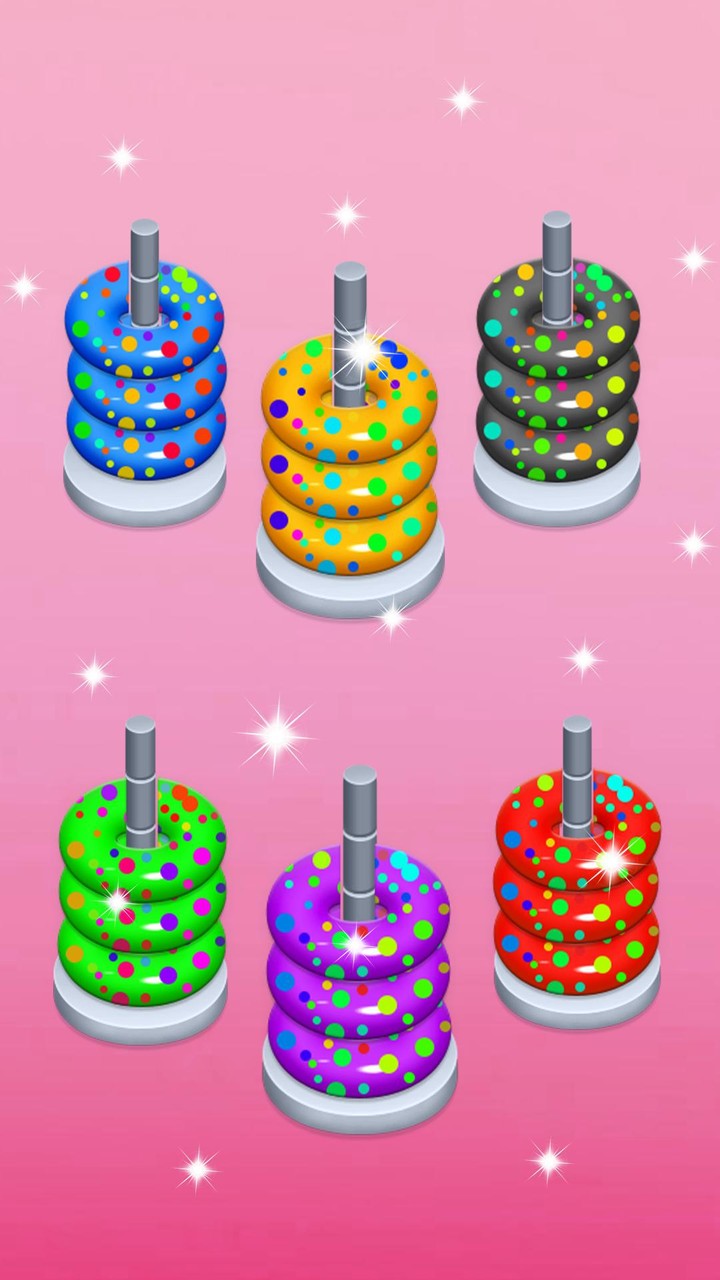 Ring Stack-Color Spot Puzzle screenshot image 5_Popularmodapk.com