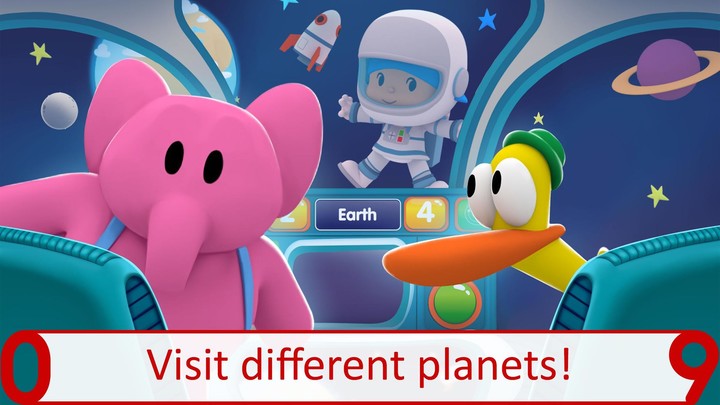 Pocoyo 1,2,3 Space Adventure screenshot image 11_Popularmodapk.com