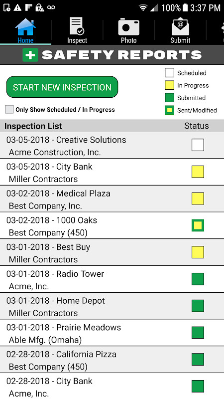 Safety Reports Inspection App screenshot image 7_Popularmodapk.com
