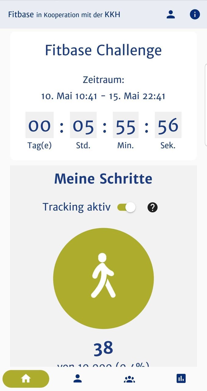 KKH SchrittWettbewerb screenshot image 1_Popularmodapk.com