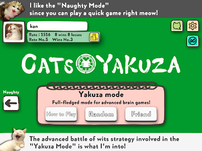 Cats Yakuza Online card game screenshot image 4_Popularmodapk.com
