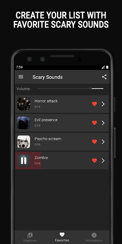 Scary horror sounds screenshot image 7_Popularmodapk.com