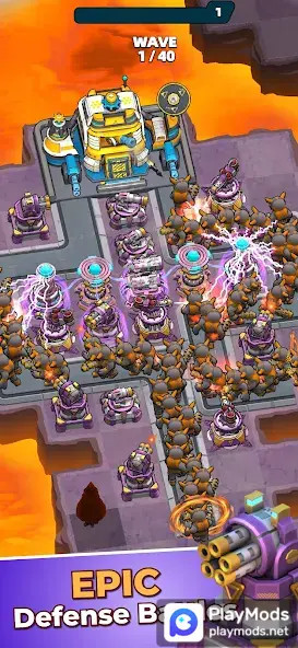 Island Defense TD - Tower War<span>(MENU MOD)</span> screenshot image 1_Popularmodapk.com