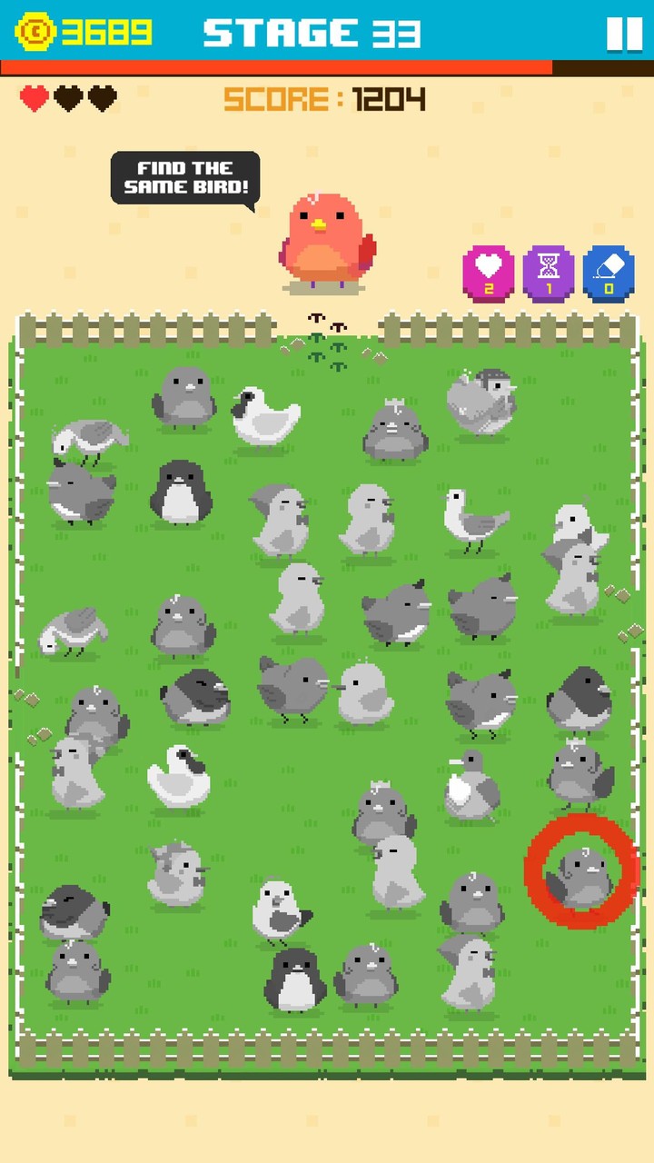 Find Bird - match puzzle screenshot image 1_Popularmodapk.com