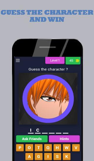 Bleach Anime Quiz screenshot image 1_Popularmodapk.com