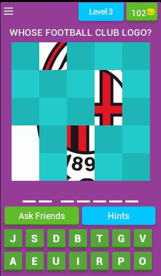 Football Logo trivia games screenshot image 3_Popularmodapk.com