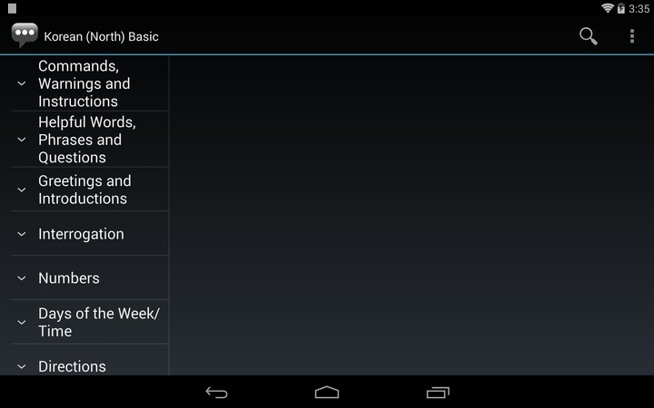 Korean (North) Basic Phrases screenshot image 9_Popularmodapk.com