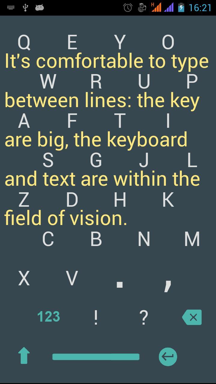 1C Big Keyboard screenshot image 5_Popularmodapk.com