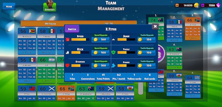World Of Rugby Sevens screenshot image 3_Popularmodapk.com
