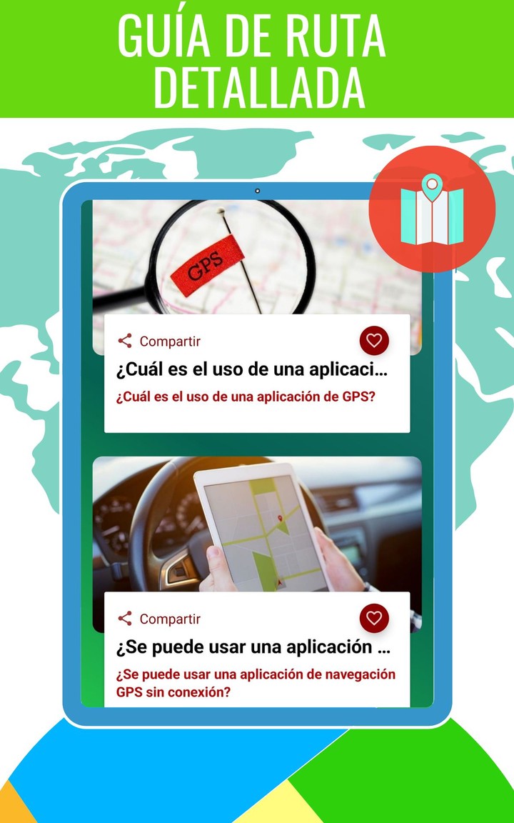 GPS Navegación Y Mapas Guía screenshot image 14_Popularmodapk.com