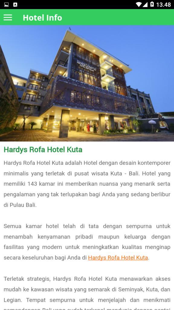 Hardys Rofa Hotel Kuta screenshot image 3_Popularmodapk.com