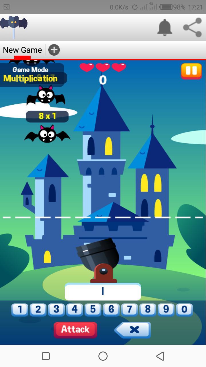Math v Bat Game screenshot image 2_Popularmodapk.com