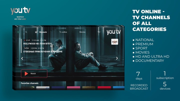 youtv - for AndroidTV screenshot image 3_Popularmodapk.com