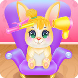 Cute Bunny Caring and Dressup1.1.1_Popularmodapk.com