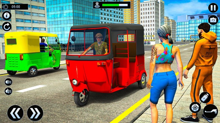 Indian Modern Rickshaw Games screenshot image 2_Popularmodapk.com