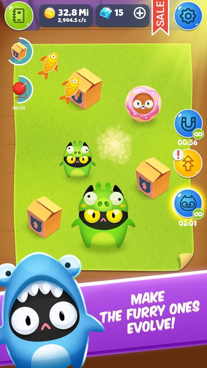 Cat Evolution Clicker screenshot image 2_Popularmodapk.com