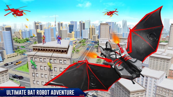 Bat Robot Car Transform Game screenshot image 10_Popularmodapk.com