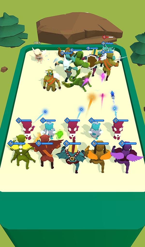 Merge Rampage: Mutant Monster screenshot image 2_Popularmodapk.com