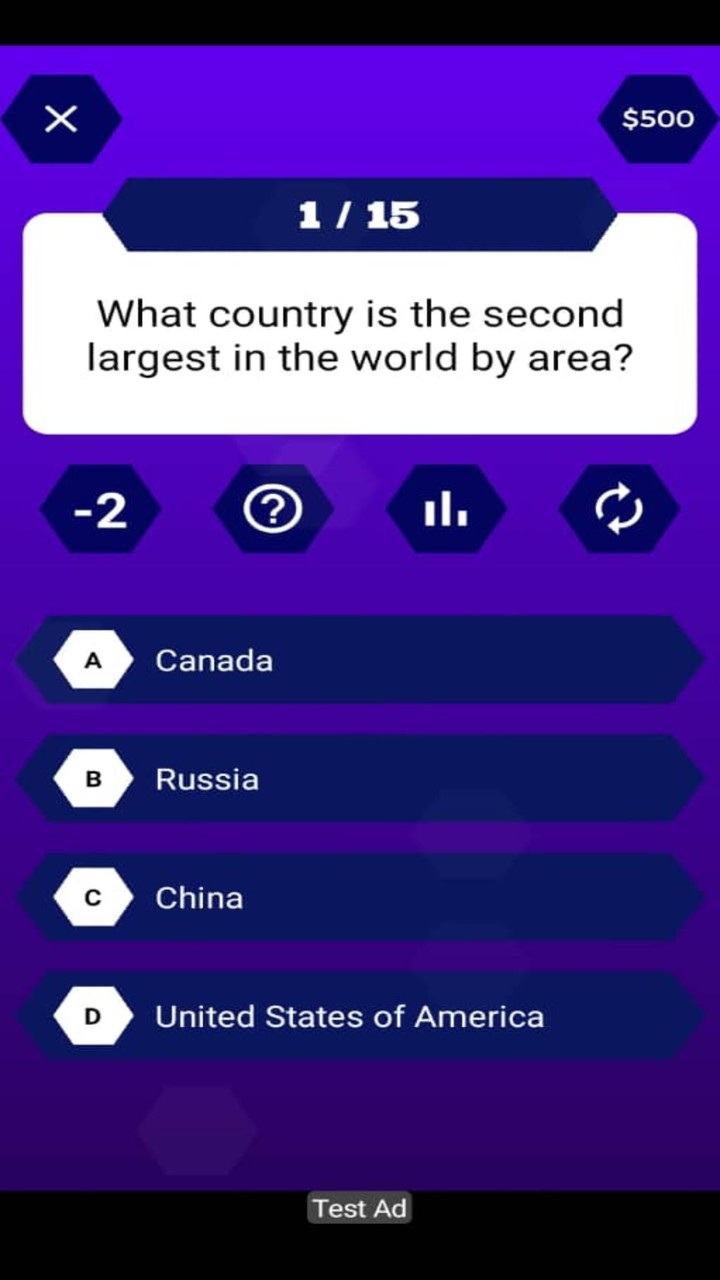 Millionaire Game - Trivia Quiz screenshot image 3_Popularmodapk.com