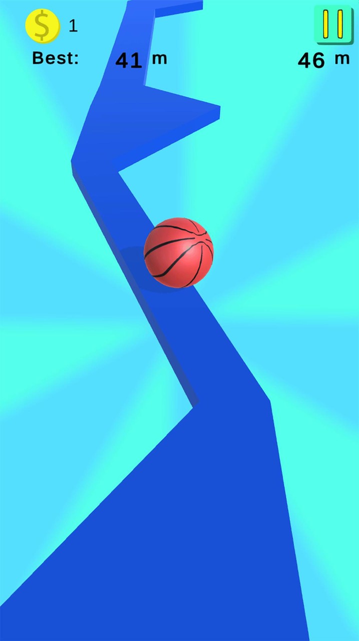 Bouncy Roll 3D - fun ball roll screenshot image 5_Popularmodapk.com