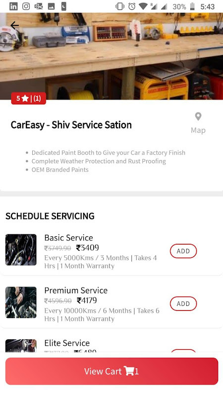CarEasy - India's Best Car Servicing App screenshot image 12_Popularmodapk.com
