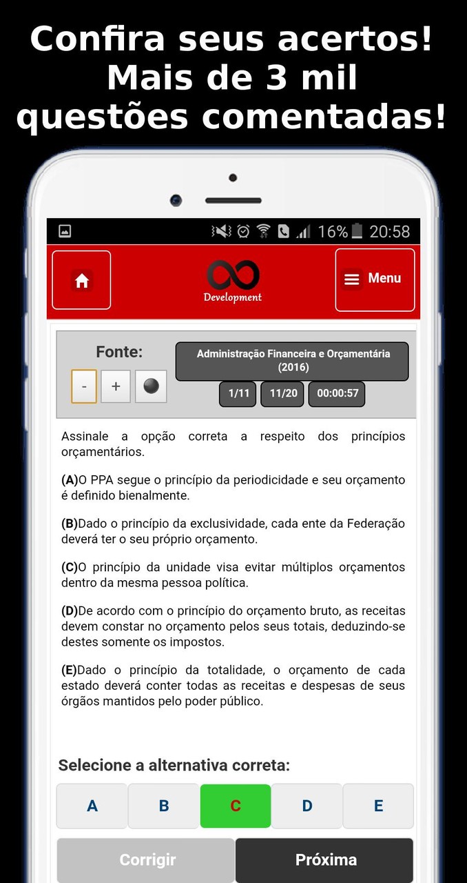 Simulado Concursos Públicos screenshot image 10_Popularmodapk.com