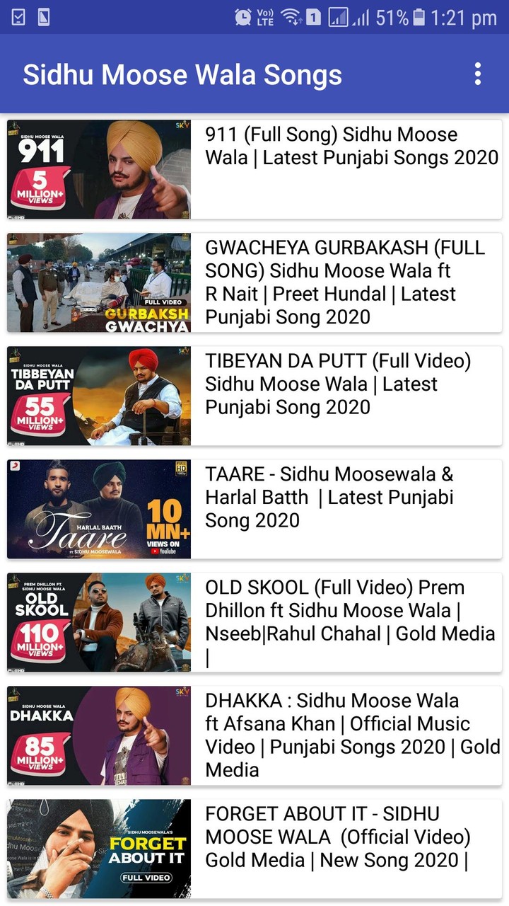 Sidhu Moose Wala  Songs screenshot image 2_Popularmodapk.com