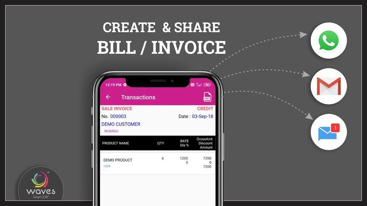 Waves ERP-Billing GST Account screenshot image 9_Popularmodapk.com