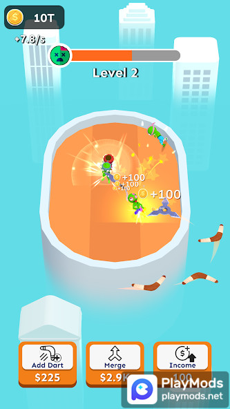 Deadly Darts<span>(No ads)</span> screenshot image 2_Popularmodapk.com