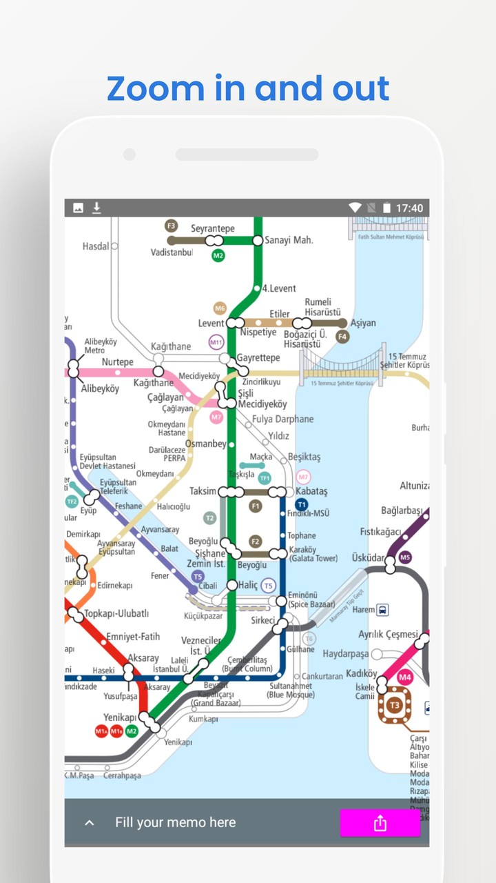 ISTANBUL METRO TRAM GUIDE MAP screenshot image 26_Popularmodapk.com