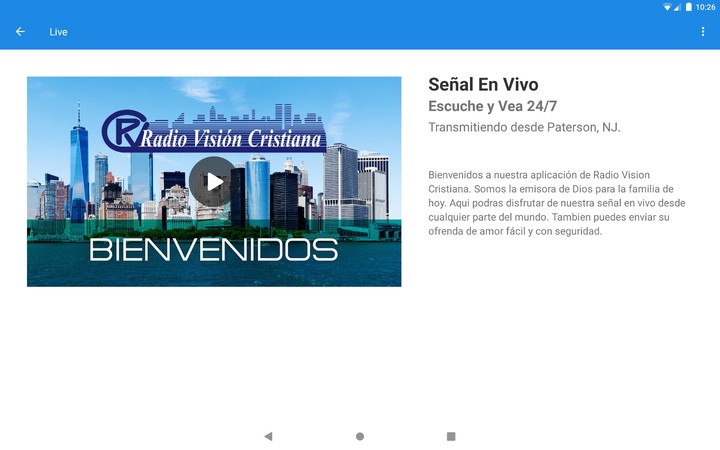 Radio Vision Cristiana screenshot image 31_Popularmodapk.com