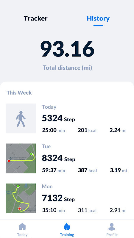 Step Tracker – Pedometer screenshot image 11_Popularmodapk.com