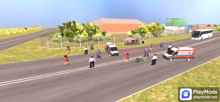 Emergency Ambulance Simulator<span>(Speed change)</span> screenshot image 2_Popularmodapk.com